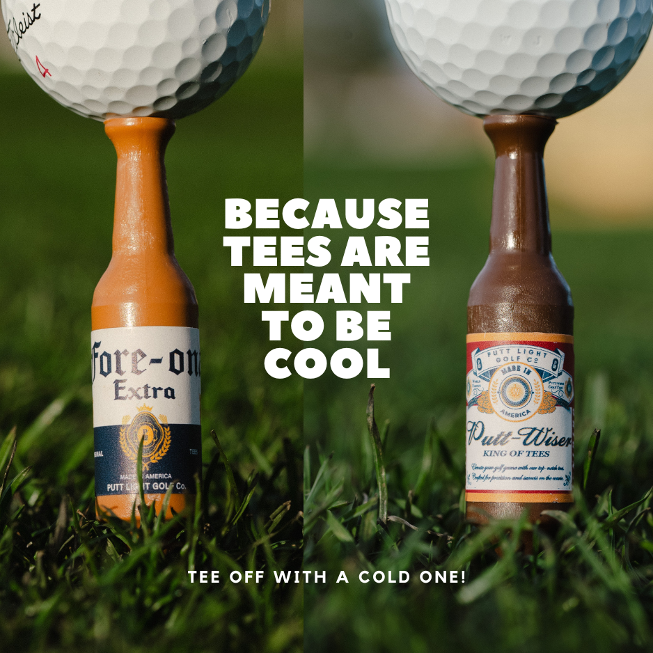 Beer Bottle Golf Tees - Ethically Sourced