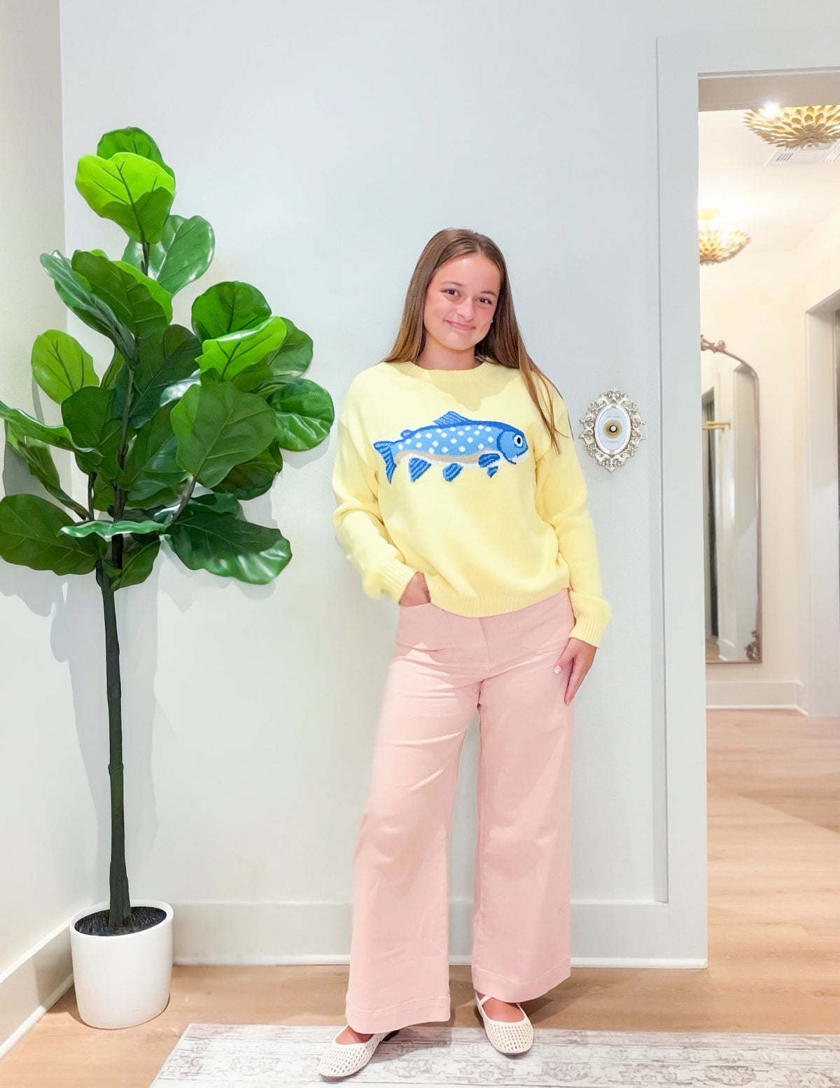 Here Fishy Sweater