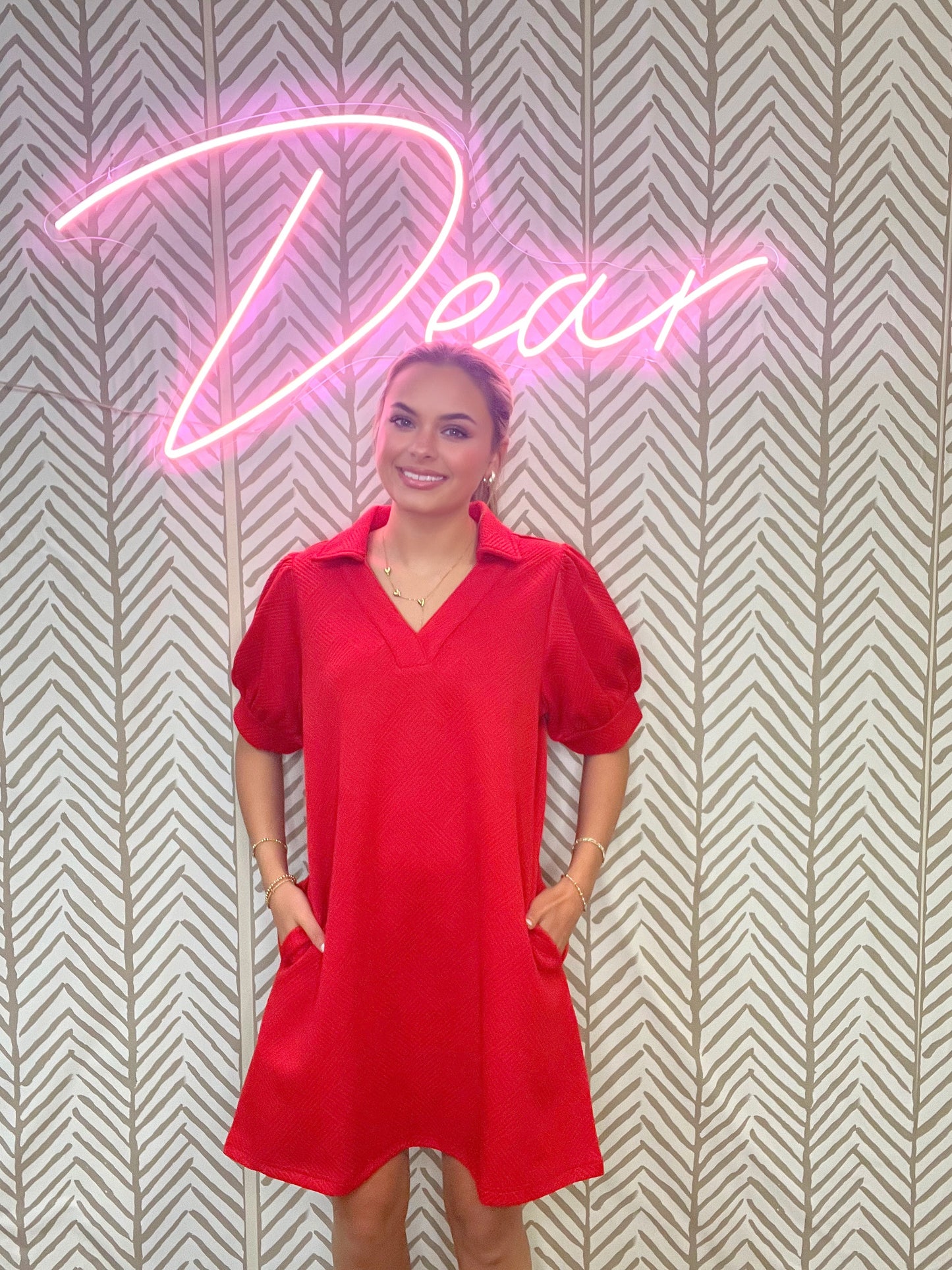 Asking Questions Dress