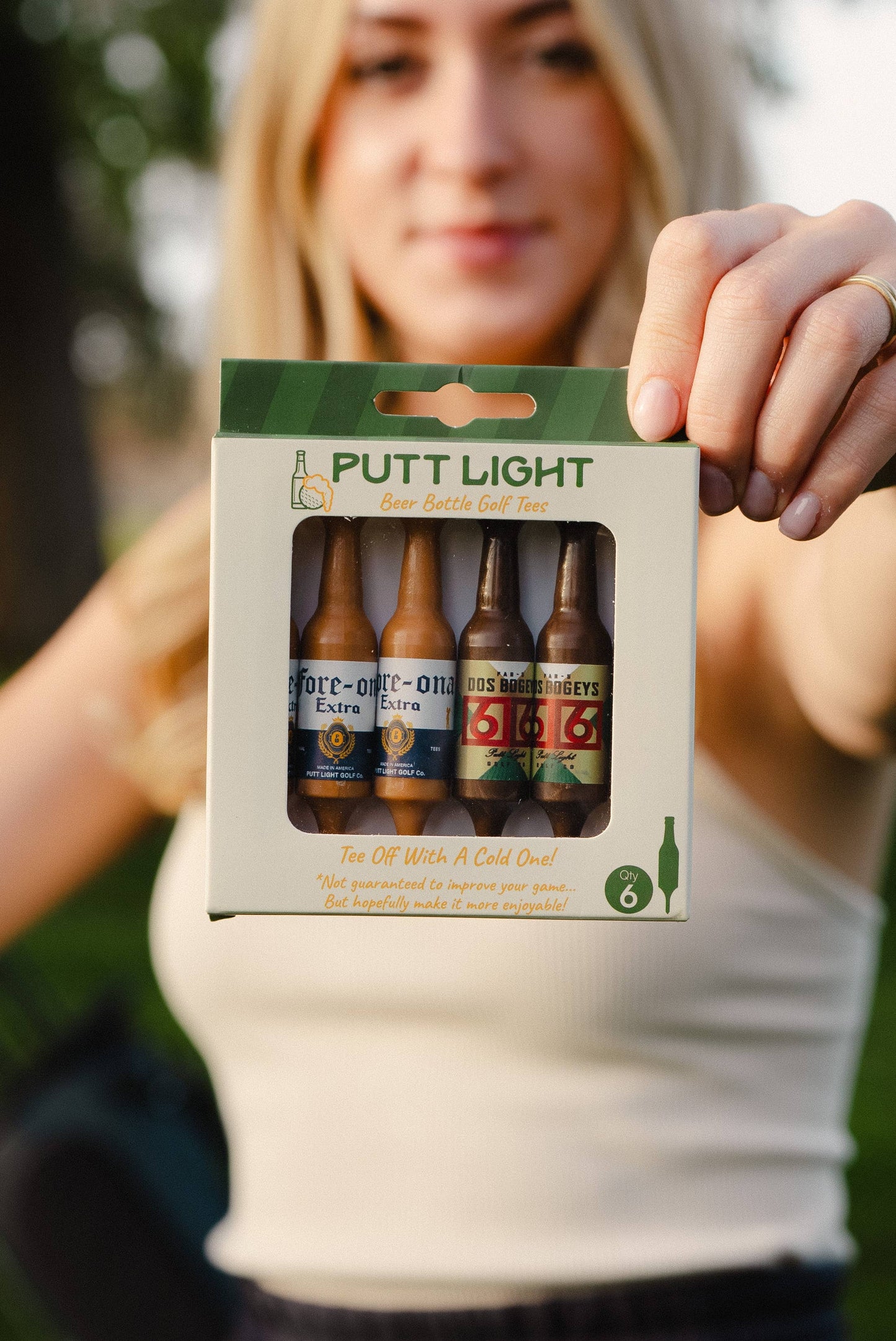 Beer Bottle Golf Tees - Ethically Sourced