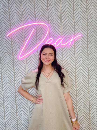 Asking Questions Dress