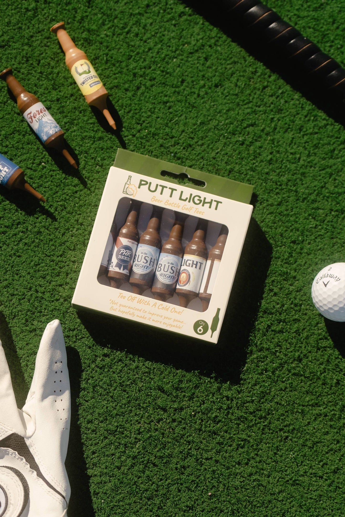 Beer Bottle Golf Tees - Ethically Sourced